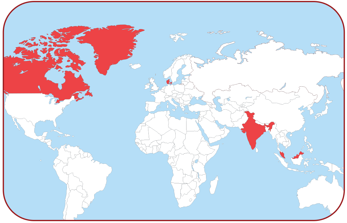 Ryze Global Presence Map (Mobile)